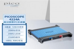 PicoScope 4224A 便攜高分辨率示波器 20MHz帶寬 2通道